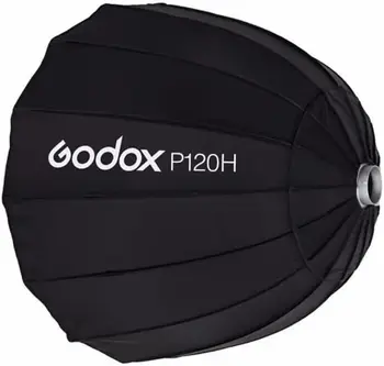 Godox P120H 48" Deep Parabolic Hi-Temperature Resistant Bowens Mount Softbox for Studio Video Flash Light detail image