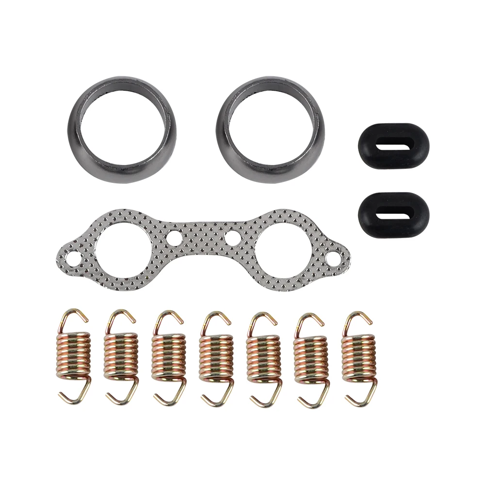 Nicecnc Utv Exhaust Rebuild Muffler Manifold Gasket Kit For Polaris Rzr