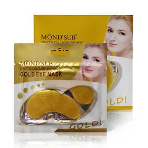 MOND'SUB Crystal Custom Gold Under  Patch Collagen Eye Mask