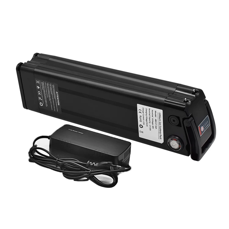 Batterie Lithium 48V 13Ah Pour Vélo électrique - Avec Chargeur, Remplacement Universel
