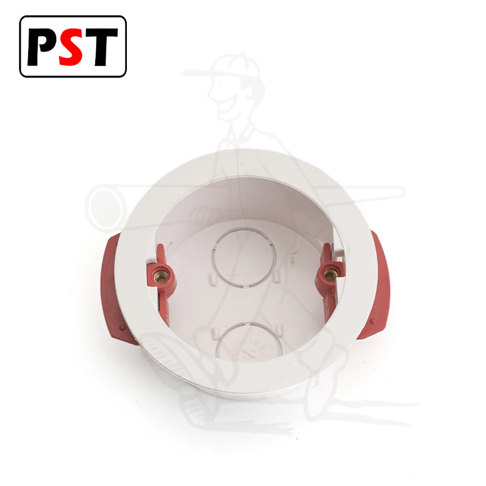 Circular 35mm Deep PVC Dry Lining Knockout Box
