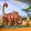8.5mShunosaurus vs three Velociraptors