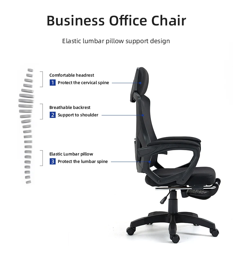 High Quality Revolving Management Executive Ergonomic Swivel Office
