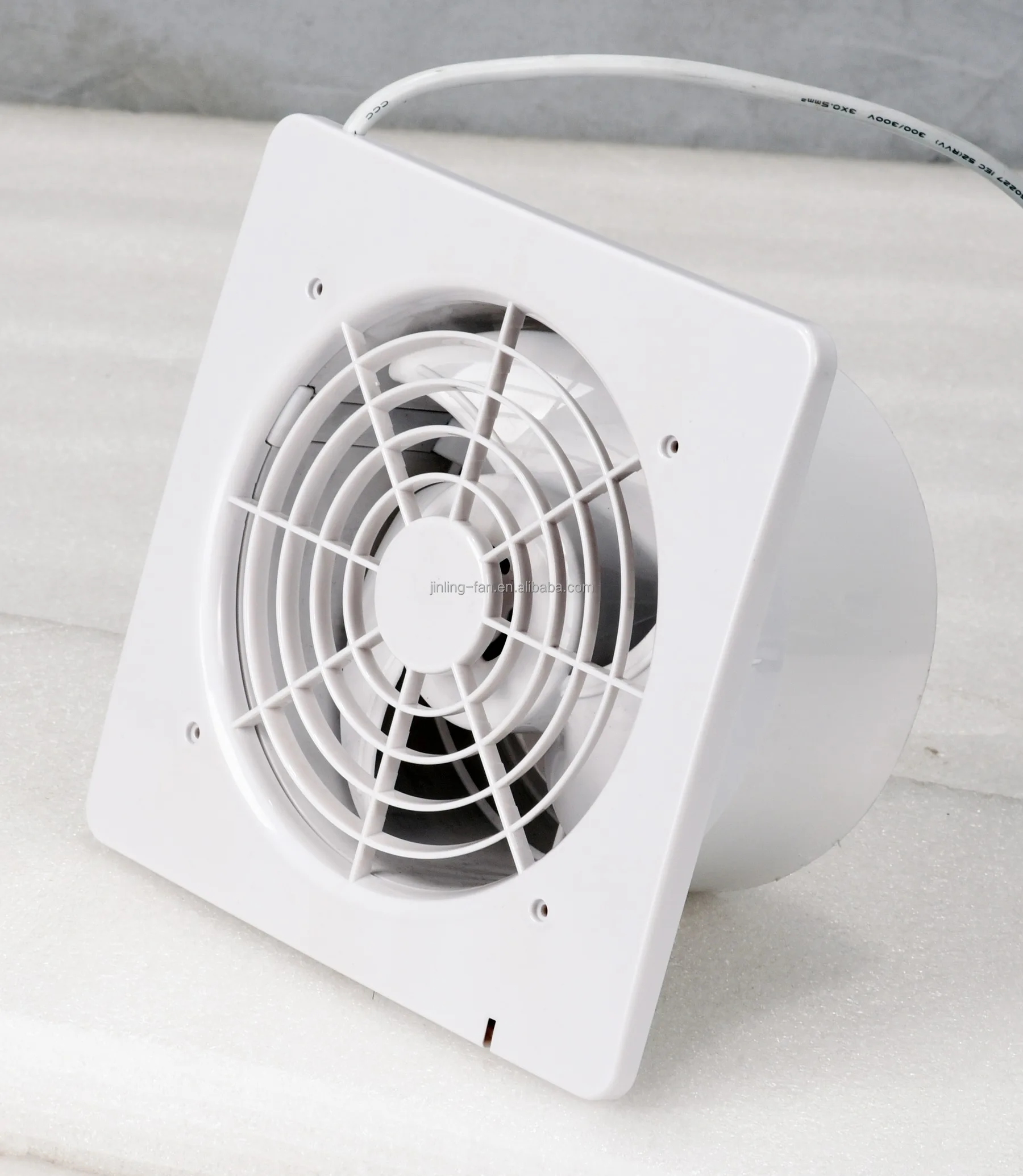 New Design 6 Inch Bathroom Window Wall Mounted Exhaust Fan Ventilation