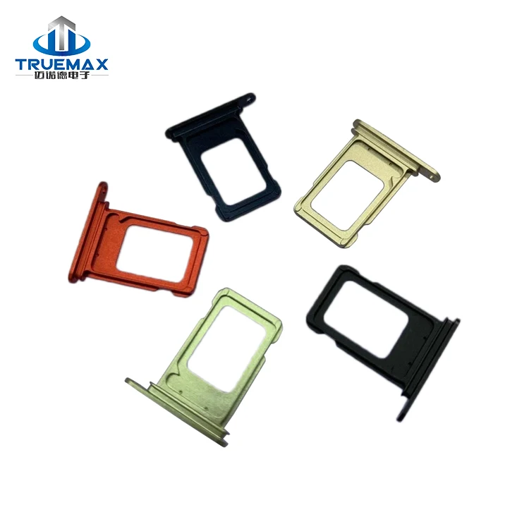 Dual Sim Card Reader Sim Card Tray Slot Holder for iPhone 6S Plus X  XR XS Max 11 12 Mini 13 Pro Max