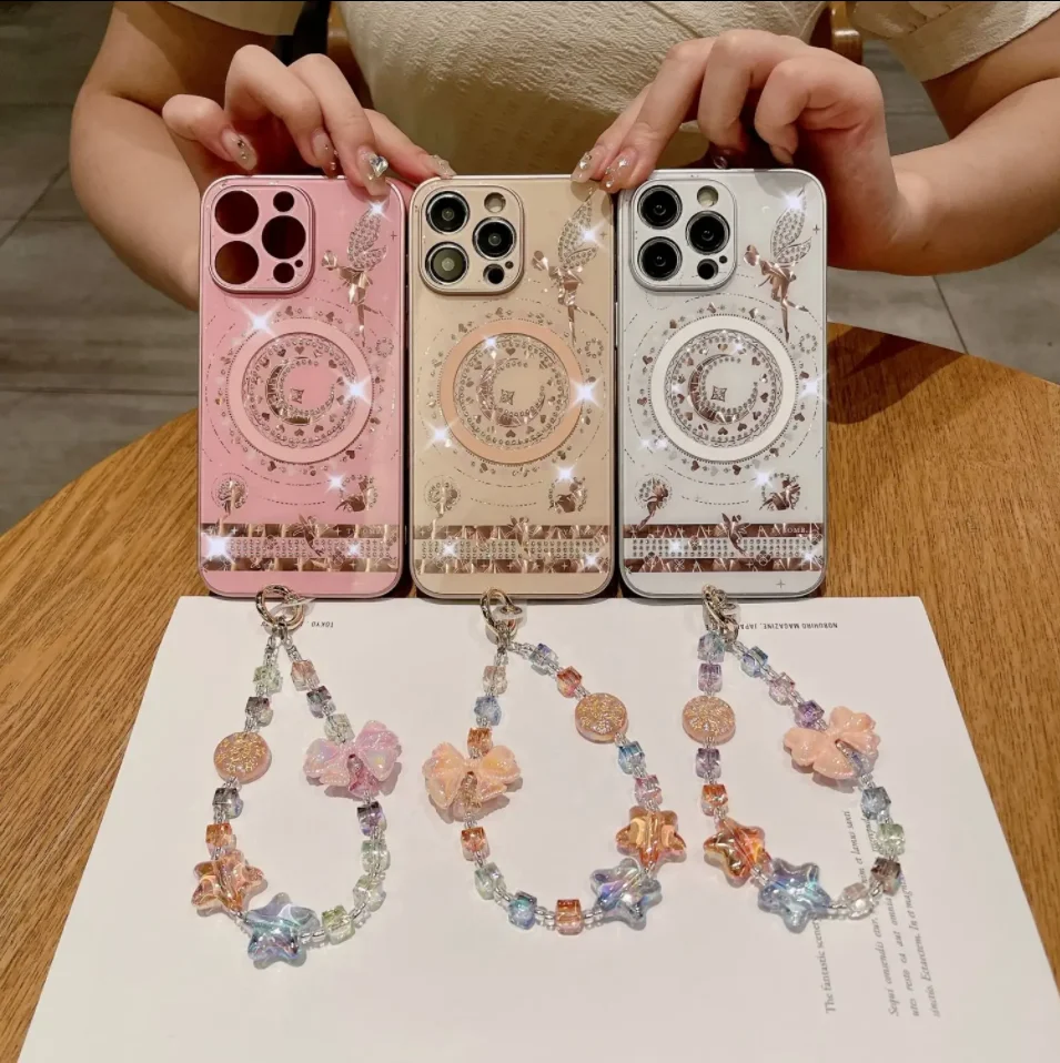 Luxury iPhone Cases with Hand Strap