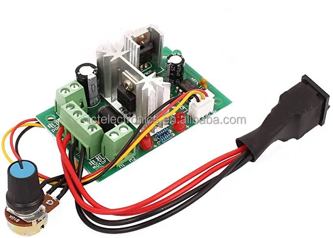 Contrôleur de vitesse de moteur cc 6-60V PWM avec ... – Grandado