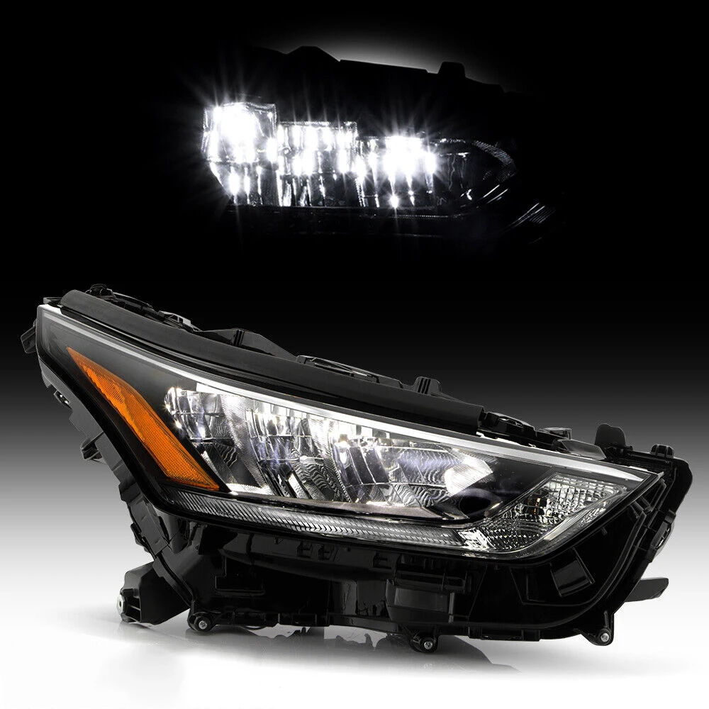 auto parts replacement LED Reflector Headlight kits halogen Headlamp for Toyota Highlander SE LE 2020 2021 2022