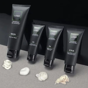 Gentle Revival Organic Men's Skin Care Set Aloe Vera Hyaluronic Acid Hydrating Soothing Daily Moisturizer for Sensitive Oily