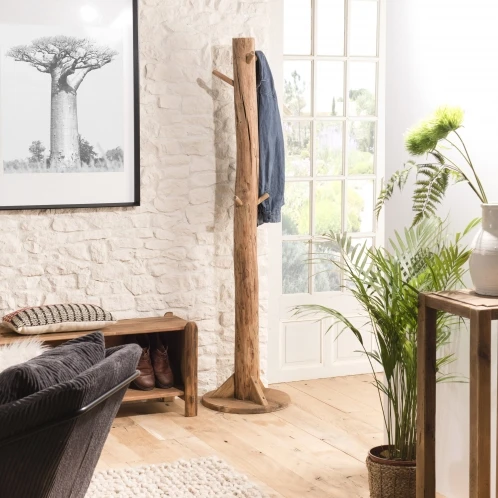 Античный стиль мебели деревянистая платье со шляпой карнавальный Вешалка напольная пальто Одежда стойки вешалки для одежды