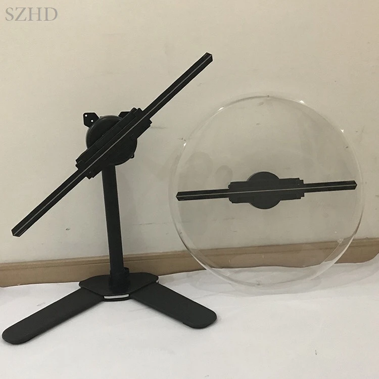 Новый стиль голограмма рекламный светодиодный вентилятор 3d Голограмма кронштейн вентилятора