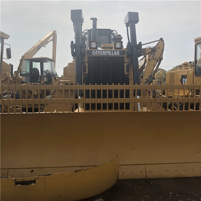 Used Caterpillar D7H D7G D8R D7R D9R D6H Bulldozer with Mitsubishi Engine Low Price Used Crawler Dozer for Sale