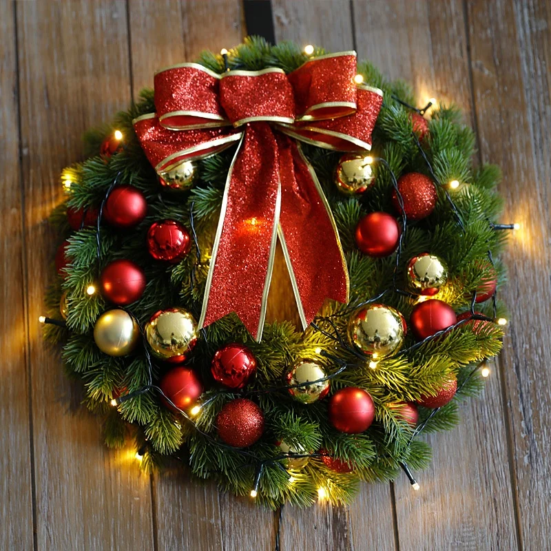 Xmas wreathe ♡ Noël 2024 2024 Artificial Christmas Wreath for Holiday Decor – Perfect for