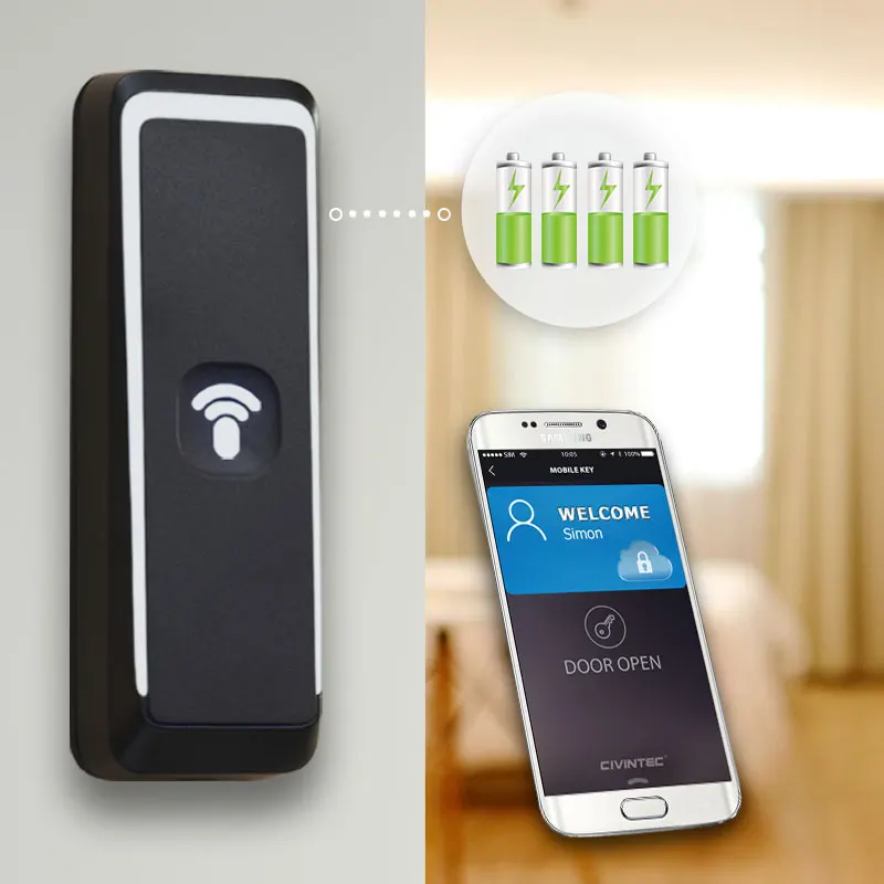 Lettore Di Schede Di Prossimità Wiegand 26/34 Bit, IP68 Impermeabile, IC, 5-15cm, Per Controllo Accessi Porta