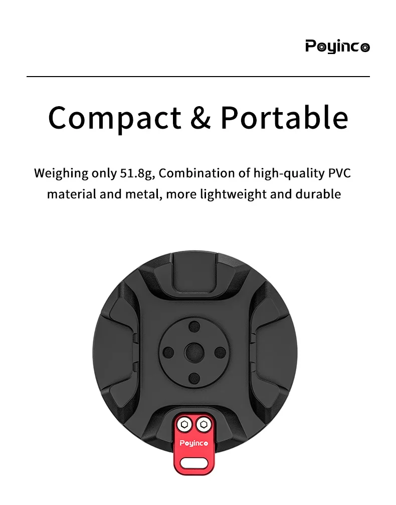 Magnetic Phone Tripod Mount Adapter with Magnetic Ring & 1/4" Screw Hole for Ball Head / Tripod / Microphone / Monopod supplier