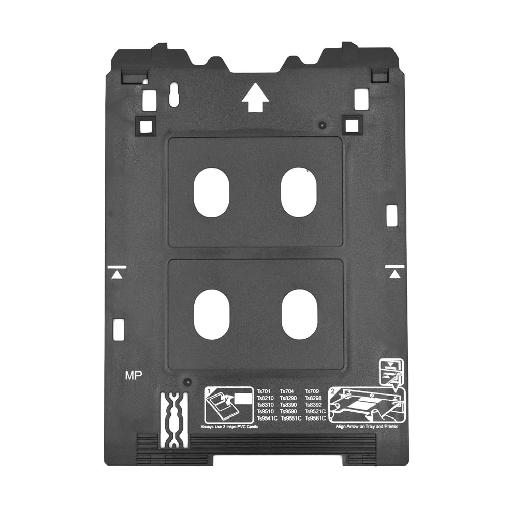 ID Tray Card for Canon Pixma TS701 TS702 TS703 TS704 TS705 TS706 TS707 TS708 TS709 Series Inkjet Printer PVC ID Card Tray