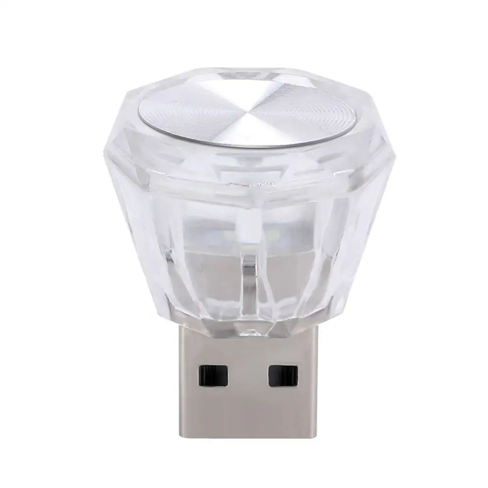USB Car LED Disco Light - Plug & Play Accessory