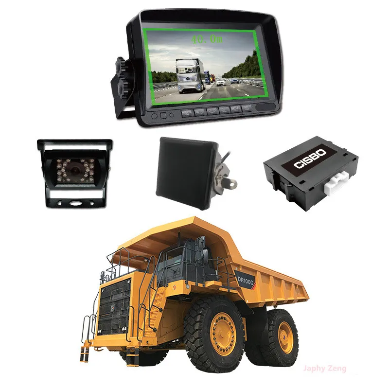 Pwas Camera radar Proximity Warning System for Heavy Duty Truck radar Collision Warning Alert System