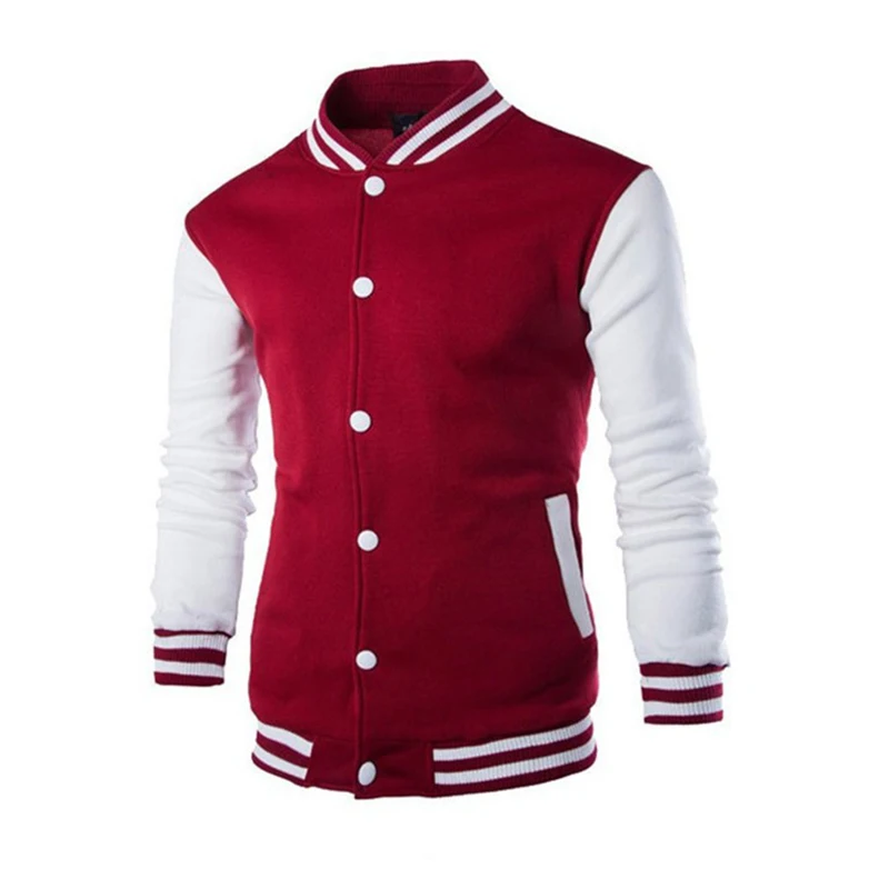 Plus Size Men's Versity College Jackets Wholesale Blank Varsity Jackets ...