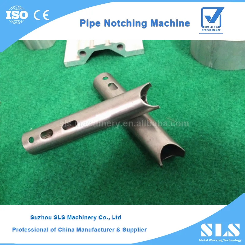
 Automatic Hydraulic Square Pipe Angle End Arc Notching Tool, Copper/Aluminum/Stainless Steel Metal Tube Notcher Machine  