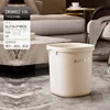 Cream White Trash Can - 15L