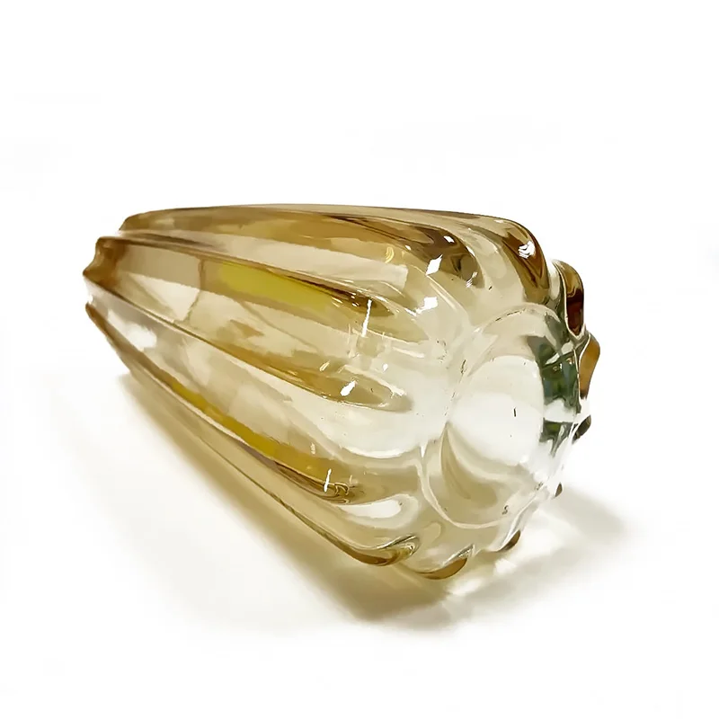 Man Blown Home Decor Glossy Color Bling Ryan Glass Vase