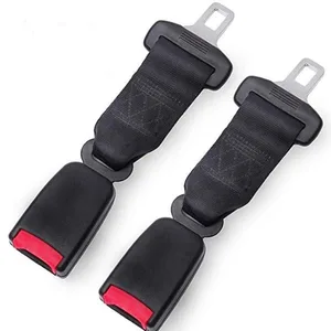 Universal Car Seat Belt Extender 23CM Adjustable Lengthening Plug Buckle Clip for Interior Kits Child Safety