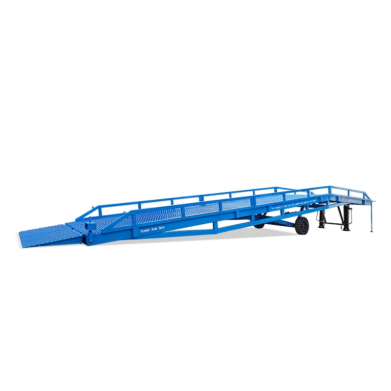 2024 New LTMG Movable Hydraulic Container Offloading Ramp  6t 8t 10t Forklift Vehicles Mobile Dock Leveler for Warehouse Factory