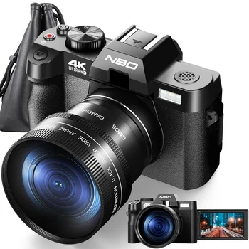 NBD camera 3-Inch Screen Rechargeable Battery 48 MP mega pixels 16x digital zoom 4K video recording Digital Camera