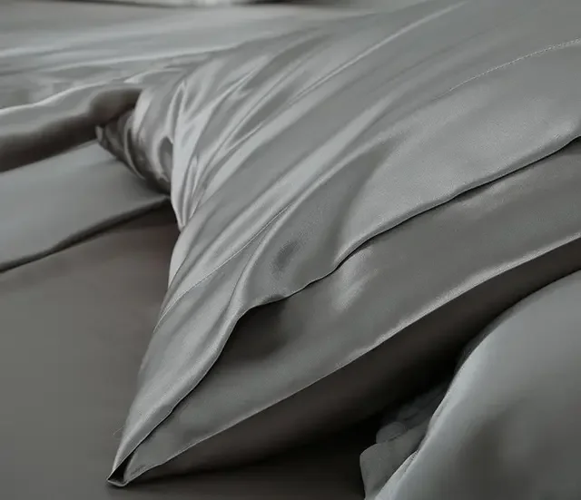 Different Size Satin Silk Pillowcase Charmeuse Patterned Satin Silk