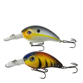 Long Casting Stainless Steel Live Bait Rock Fathead 43MM/5G Printed Freshwater Bass Crappie Catfish Sea Fishing Lure – Lure – view 3
