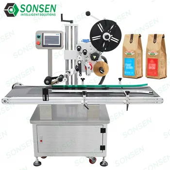 2024 Custom Automatic Labeling Machine for High-Speed Adhesive Labels Ideal for Small Business Packaging