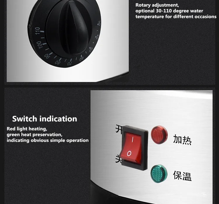 Stainless Steel Thermos Milk Tea Bucket Insulated Vacuum Hot Drinking