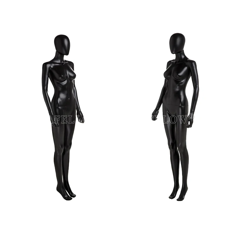 Sf6bkeg Plastic Female Mannequin Full Body Plastic Display Dummy For