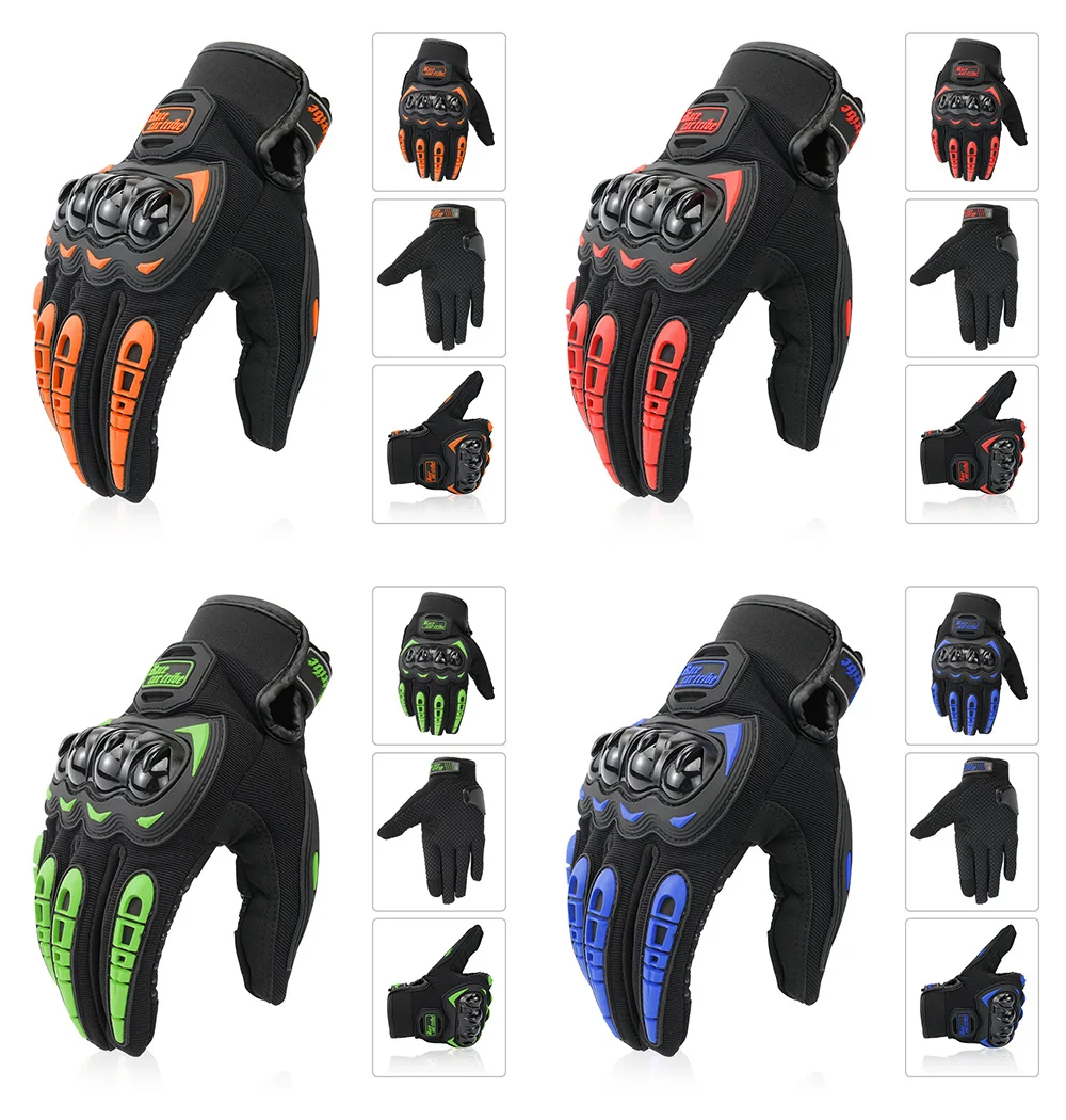 Men Summer Touch Screen Breathable Powered Motorbike Racing Riding