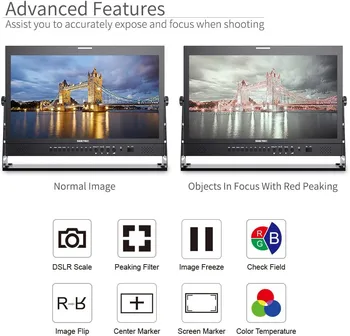 SEETEC P215-9HSD 21.5 Inch Full HD Studio Monitor, 3G-SDI   Input/Output, Wide Viewing Angle, Factory Direct Price detail image