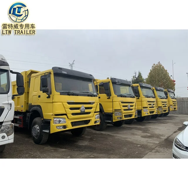 Sino Euro 2 6x4 6x6 50 Tons 2019 heavy duty Tractor Head Used Howo 371hp 375hp Tractors Truck For Sale