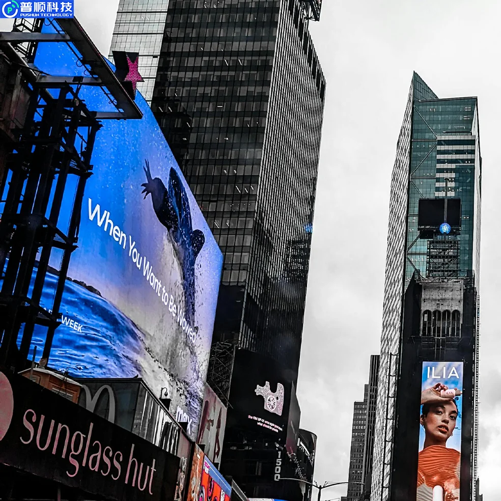 Pushunled Full Sexy Outdoor LED Screen Advertising P3