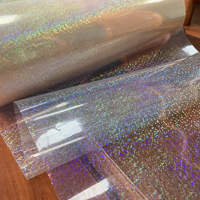 BOPP Dot Pattern Holographic Laser Thermal Lamination Film With the ZNS Coating