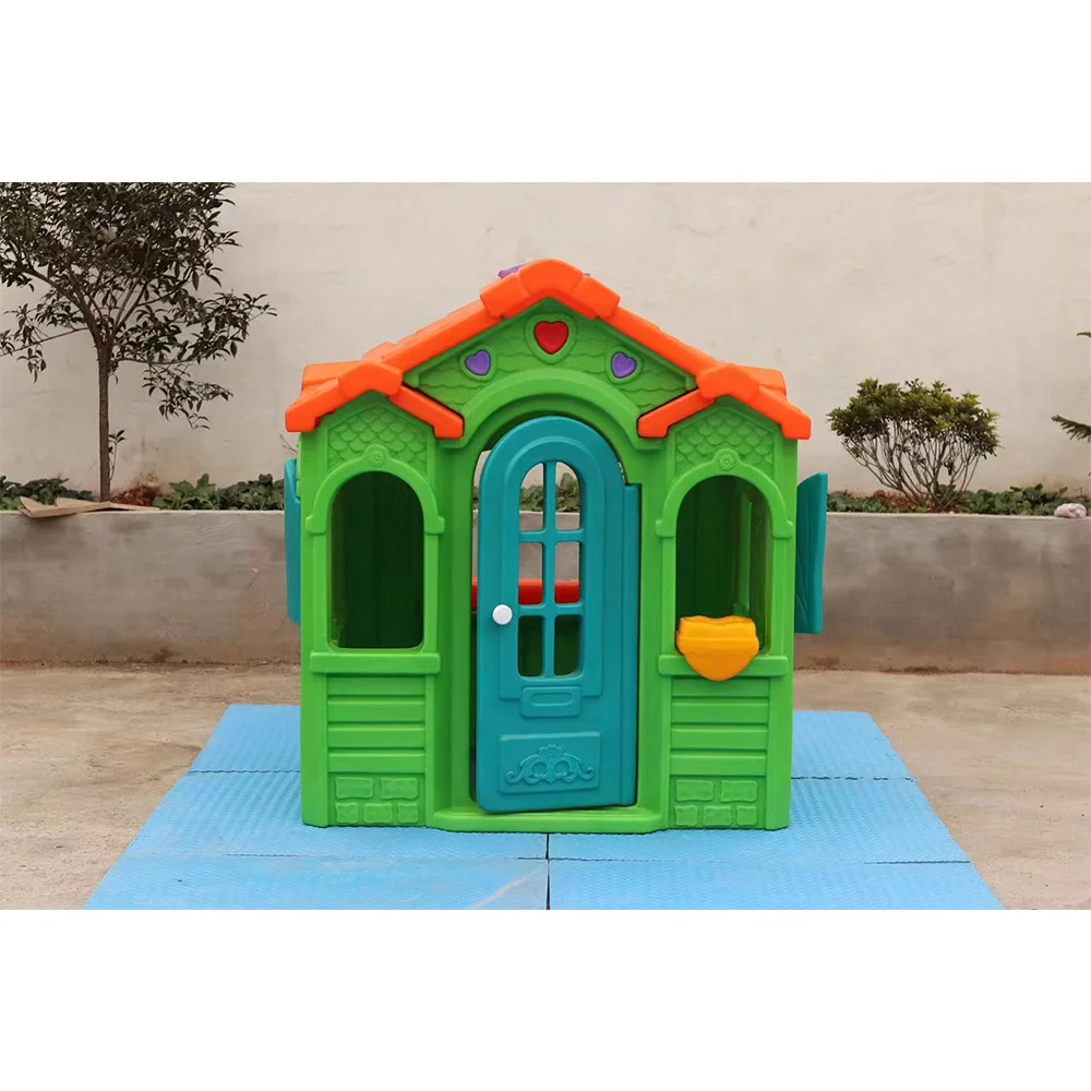 Tree Design Plastic Slide Indoor Playground Kids Play House Children