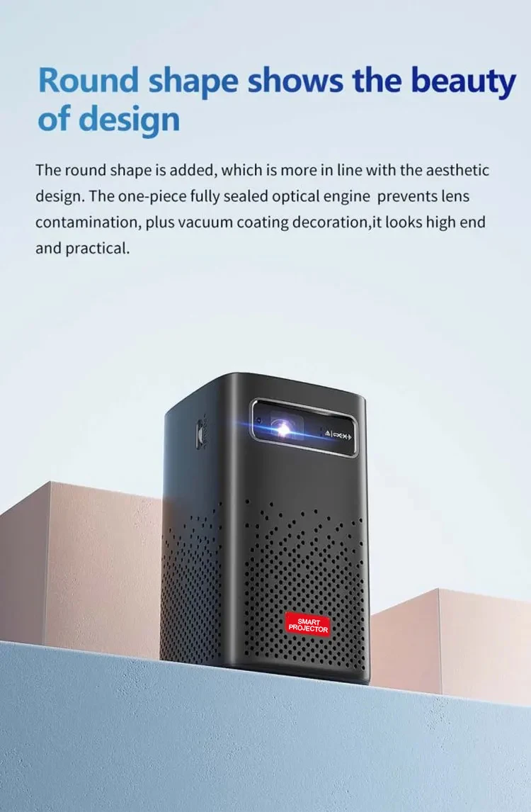美品　Smart Mini Projector KABENI PRO T90 Toumei C900 Portable Mini DLP Projector With Battery