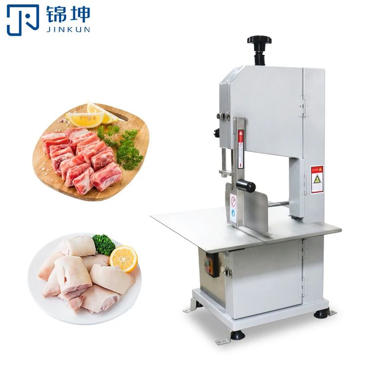 JKB-210T Most Popular in 2024 Meat Electric Butchers Bone Saw Machine Chicken Cutter on Sale