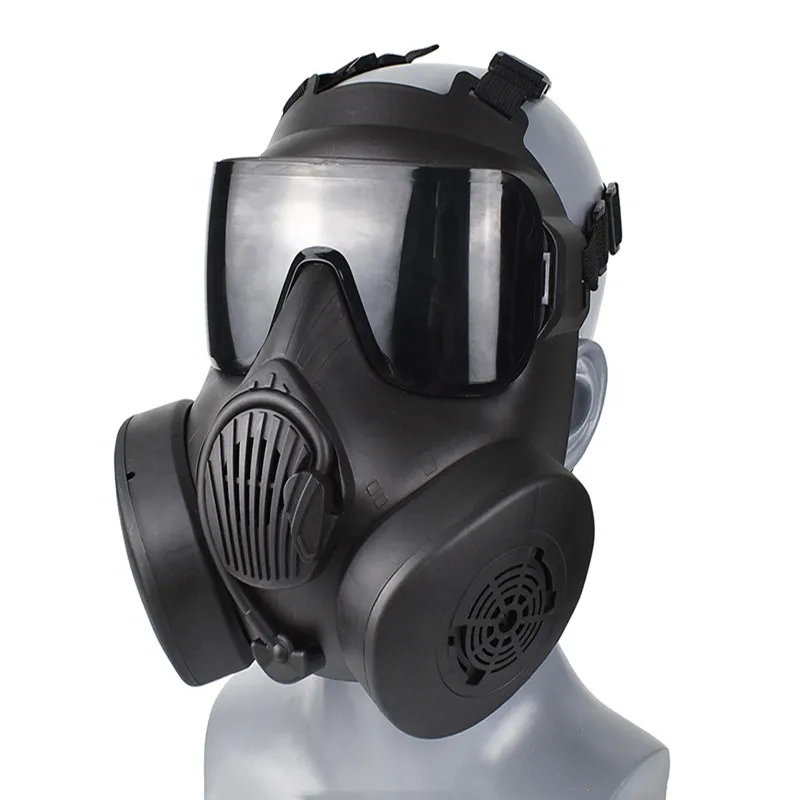 Máscara Táctica De Paintball – Protección Cara Completa – Para CS, Airsoft, Halloween, Cosplay – Lentes De Policarbonato