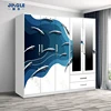 5 swing door with mirror & drawer