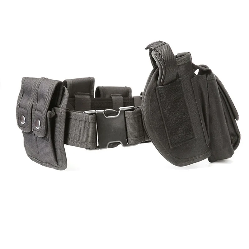 Training Multi Functional Patrol Duty Belt Outdoor Multi-purpose CS Canvas Load Oxford Wear-resistant Belt