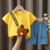 Orso della tuta gialla