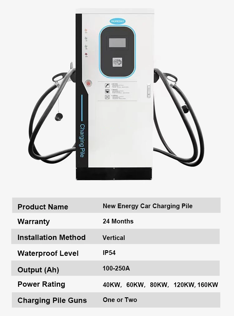 60kw Gbt Ccs2 Dc Ev Charging Station With Ocpp1.6j - Buy 60kw Dc Ev ...