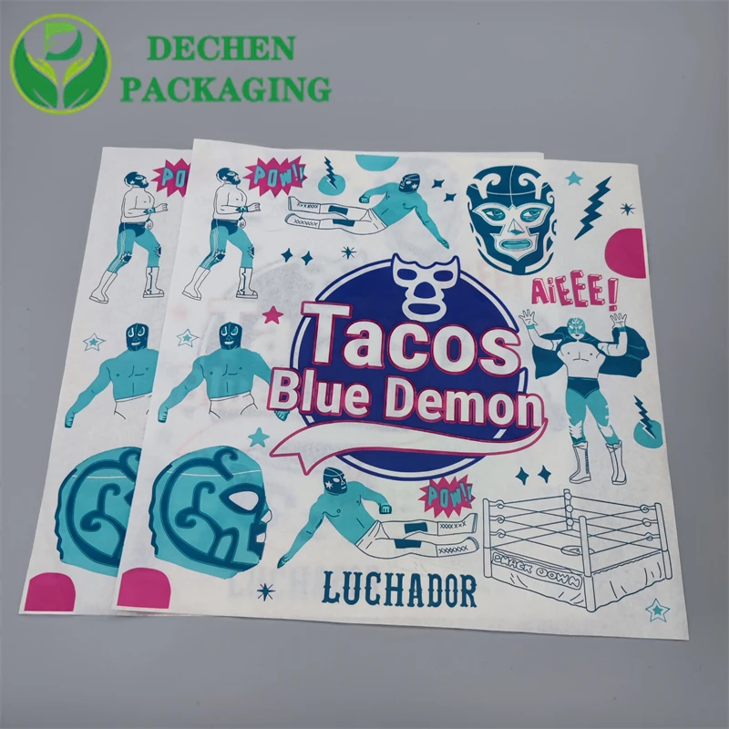 How to custom food wrapping paper?