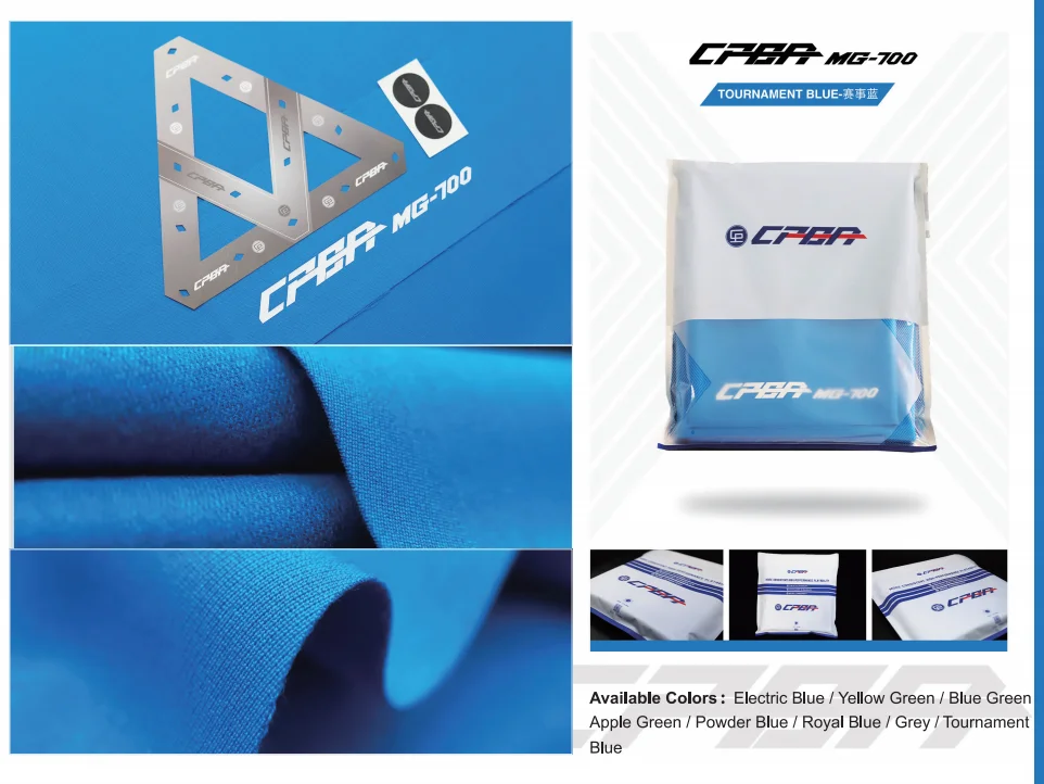 High Quality CPBA MG-700 Grey/Tournament Blue/Electric Blue 9FT