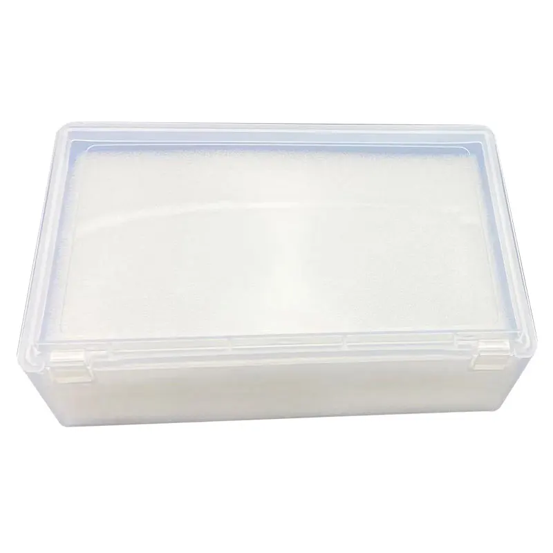 Plastic Tooth Model Box Lab Sponge False Teeth Transport Dental Delivery Box Denture Box